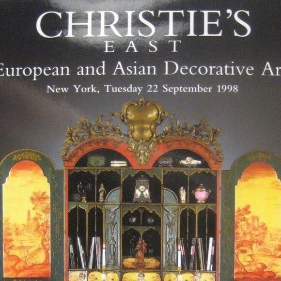 Christies Auction Catalog 1998 New York 8149 European Asian Decorative Arts - Picture 2 of 7